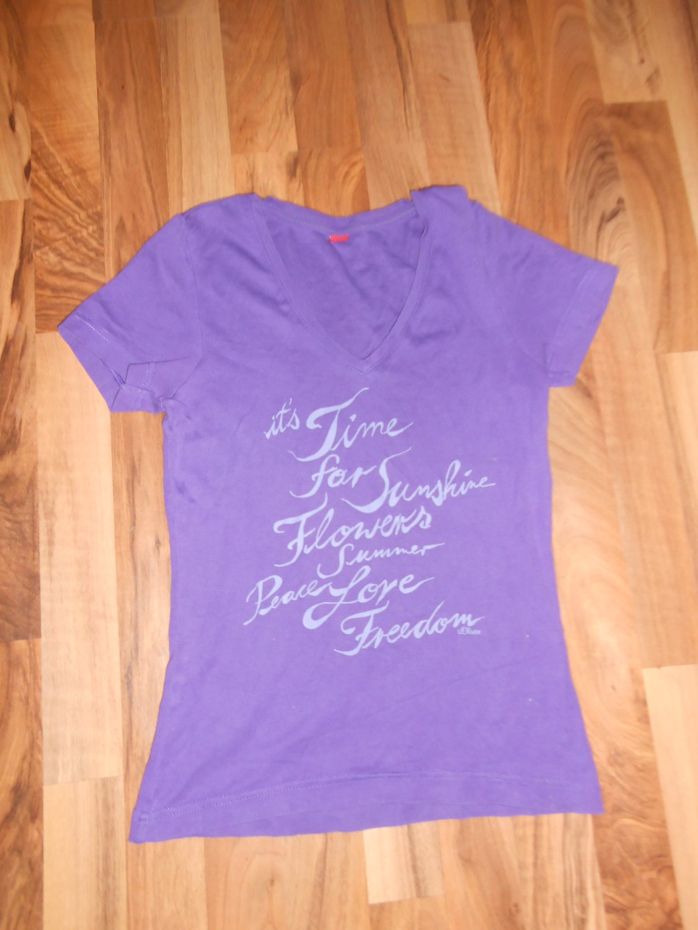 T-Shirt lila 34 S.Oliver