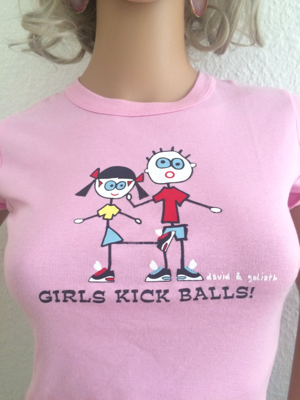 Balls girls kick First time