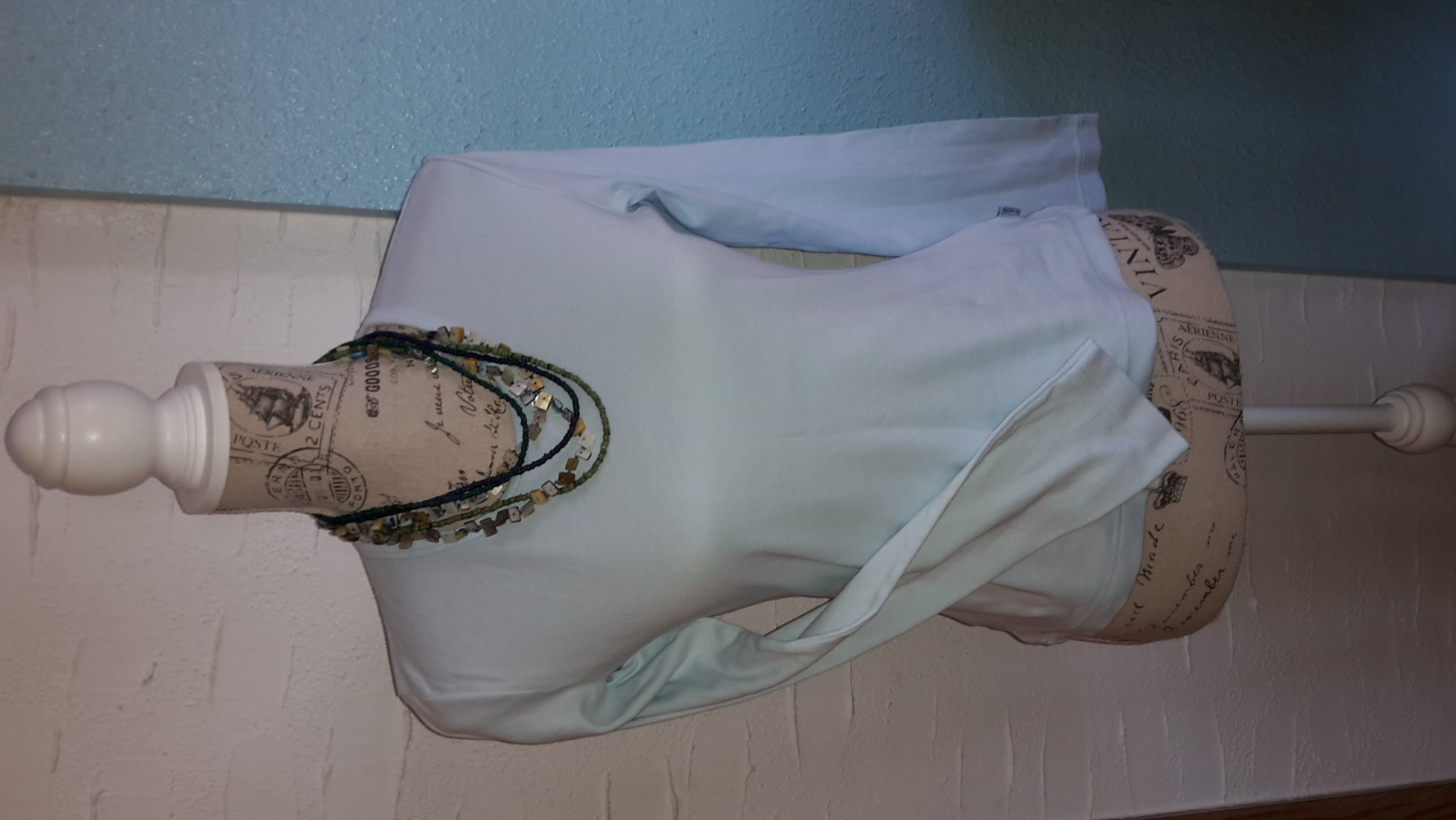 Gr.M/40 Street One hellblau langärmlig chic business Sweatshirt