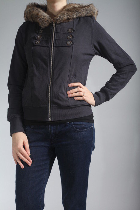 Forever Twentyone Jacke Hoodie Sweatjacke