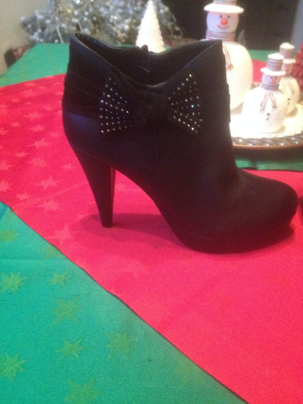 Stiefeletten schwarz, Gr. 39, NEU!