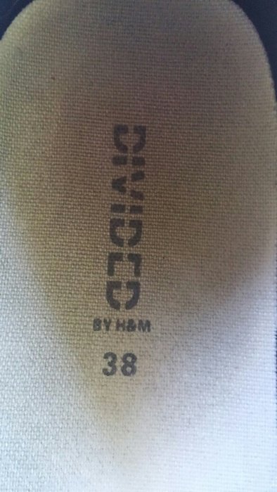 Dunkelblaue H&M Ballerinas