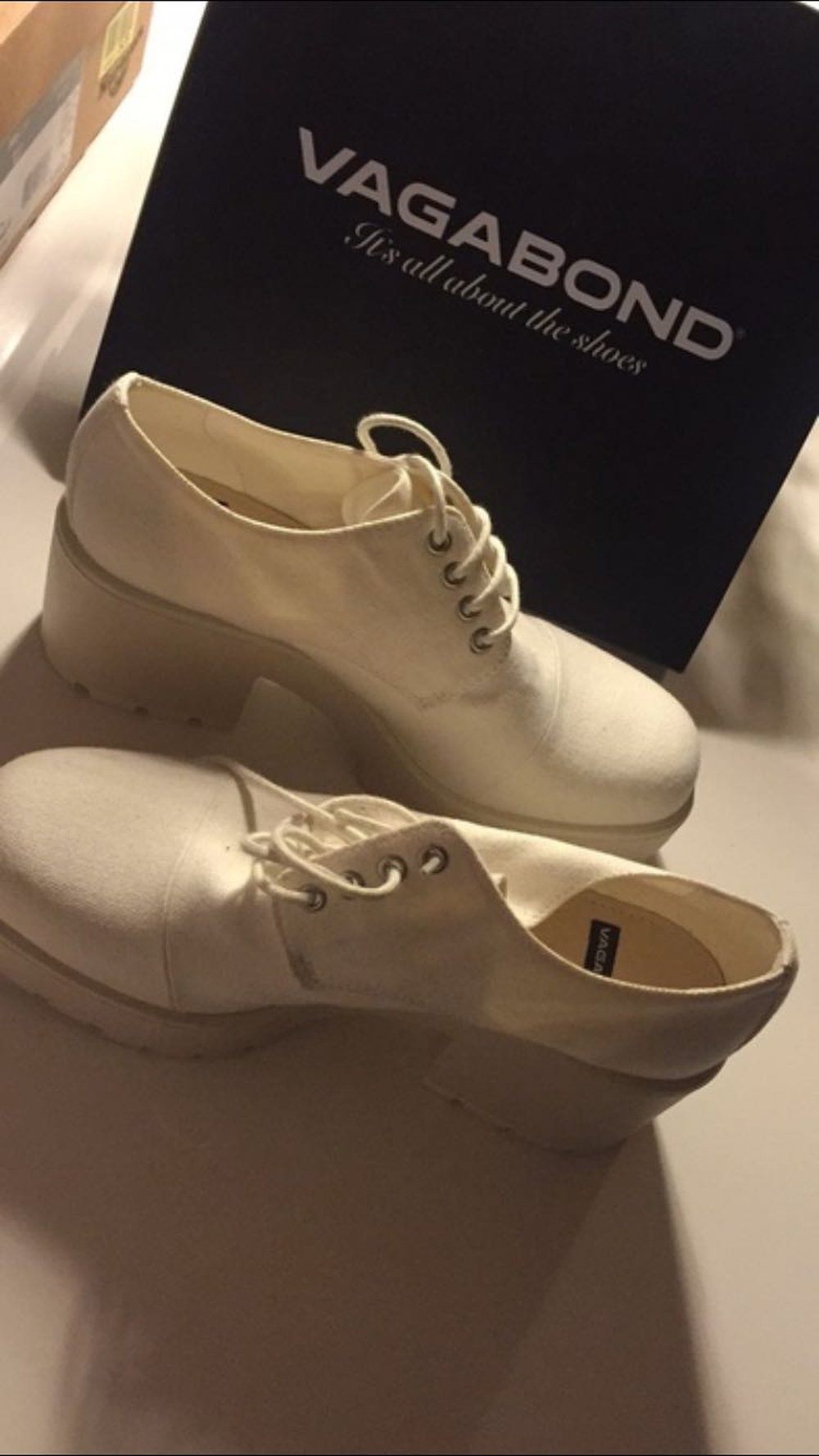 Vagabond Plateau Schuhe weiß dioon shoe 