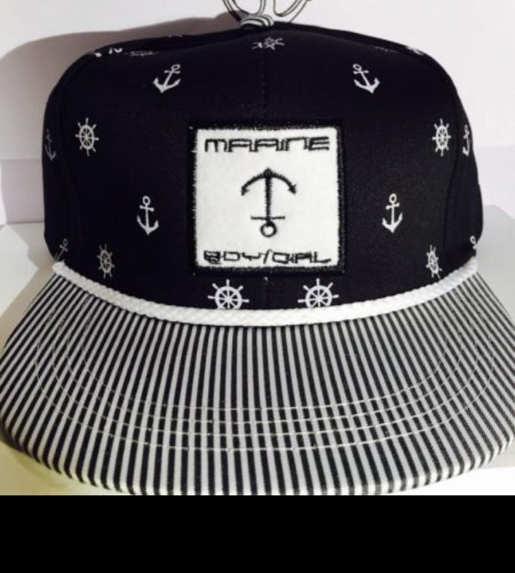 Cap Mütze Basecap Käppi Anker maritim Statement 