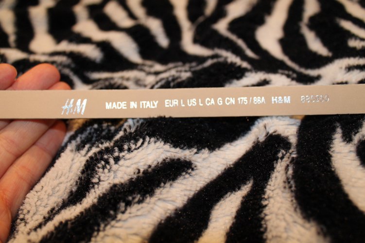 türkiser Gürtel Gr.L neu 90-100cm