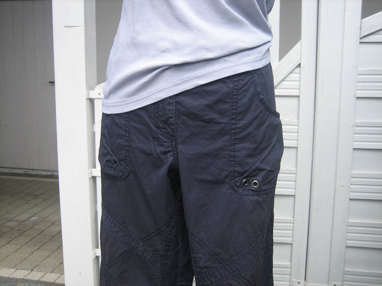 Superlässige, leichte 7/8-Hose Gr. 42, unentbehrliches Kombiteil - megabequem!