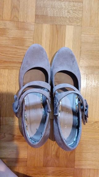 Sandaletten Pumps nude 40