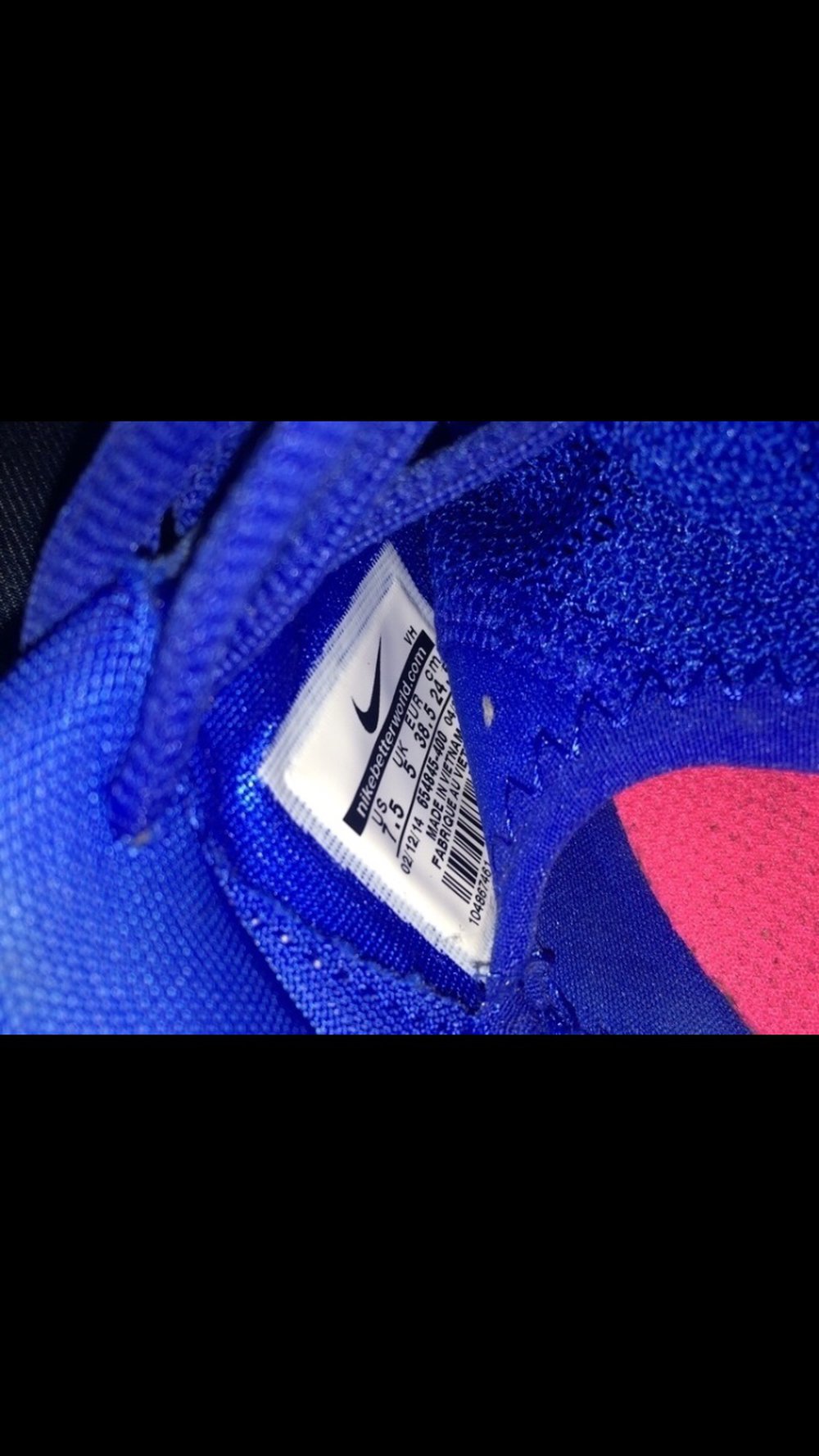 Nike Kaishi Run pink blau 