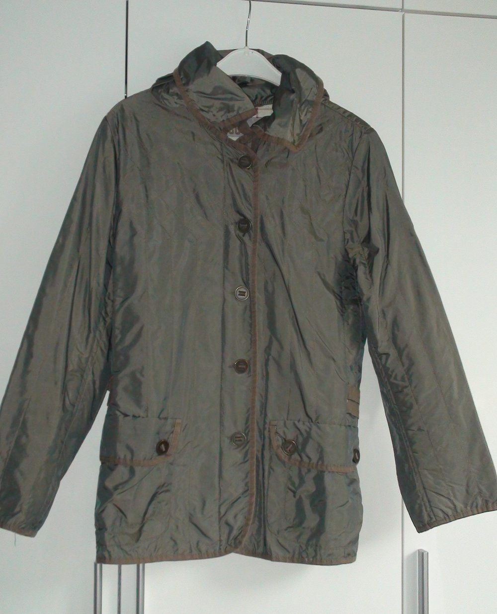 Übergangsjacke  mit Kapuze Gr.38