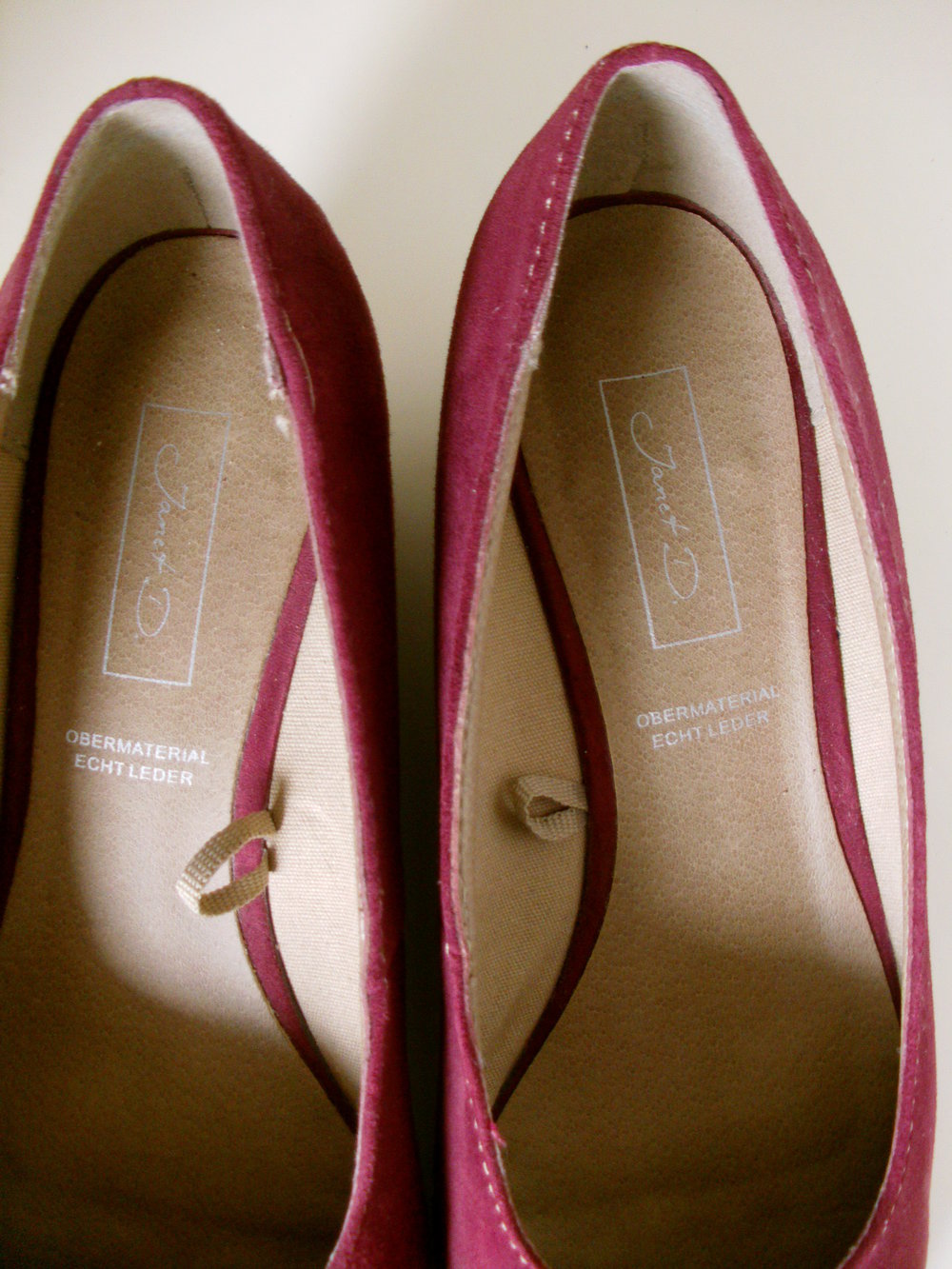 Schuhe mit Keilabsatz