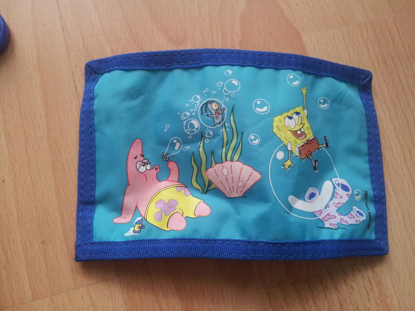 kleine Tasche Schlüsselanhänger Sponge Bob Ü-Ei Portemonnaie