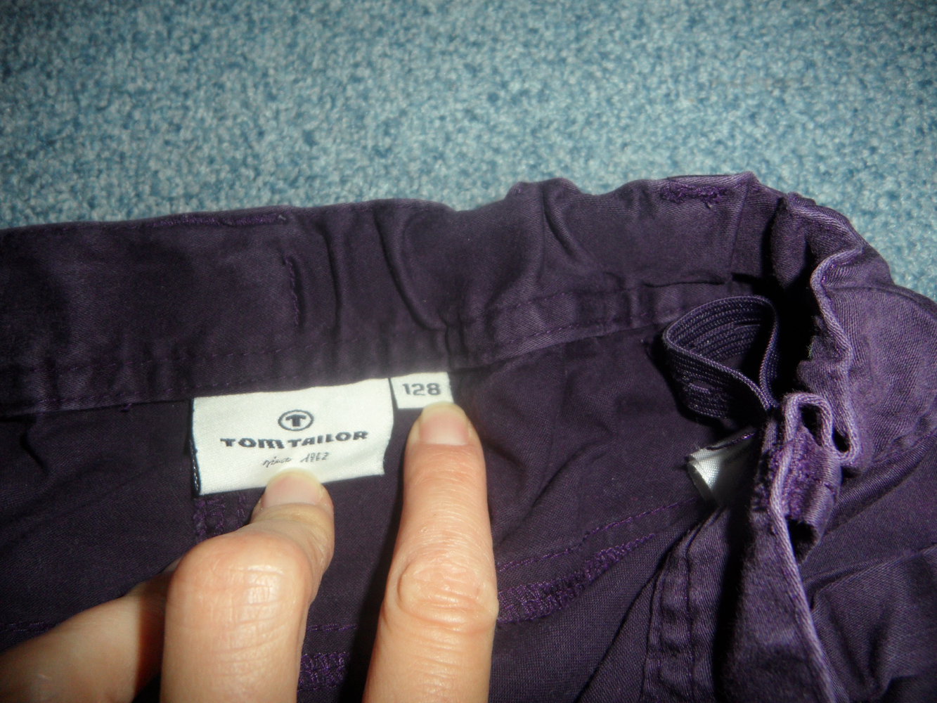 Tom Tailor lila Hose Chino Jeans