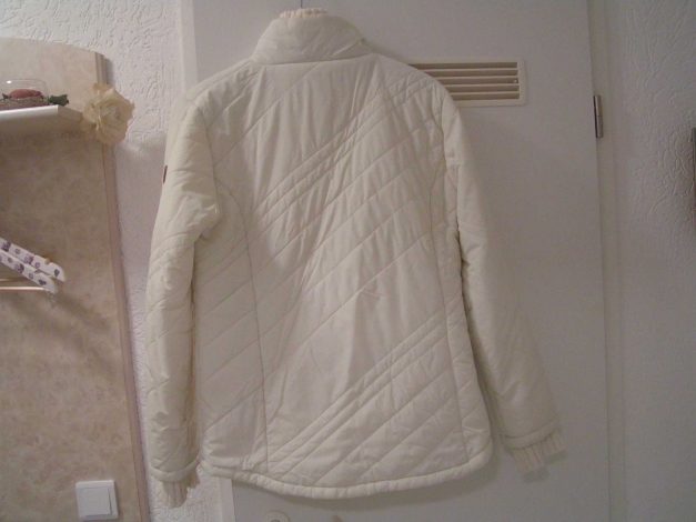 Miss Helen Winterjacke Steppjacke Jacke L 42 Creme Wollweiß Neuwertig