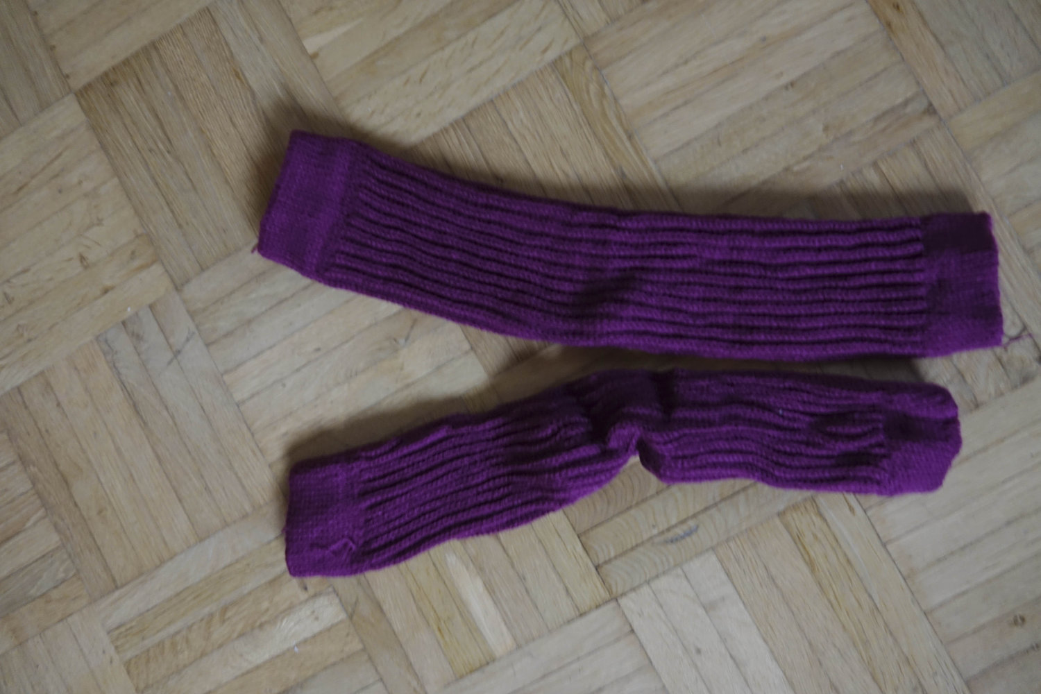 Schöne Pinke Stulpen