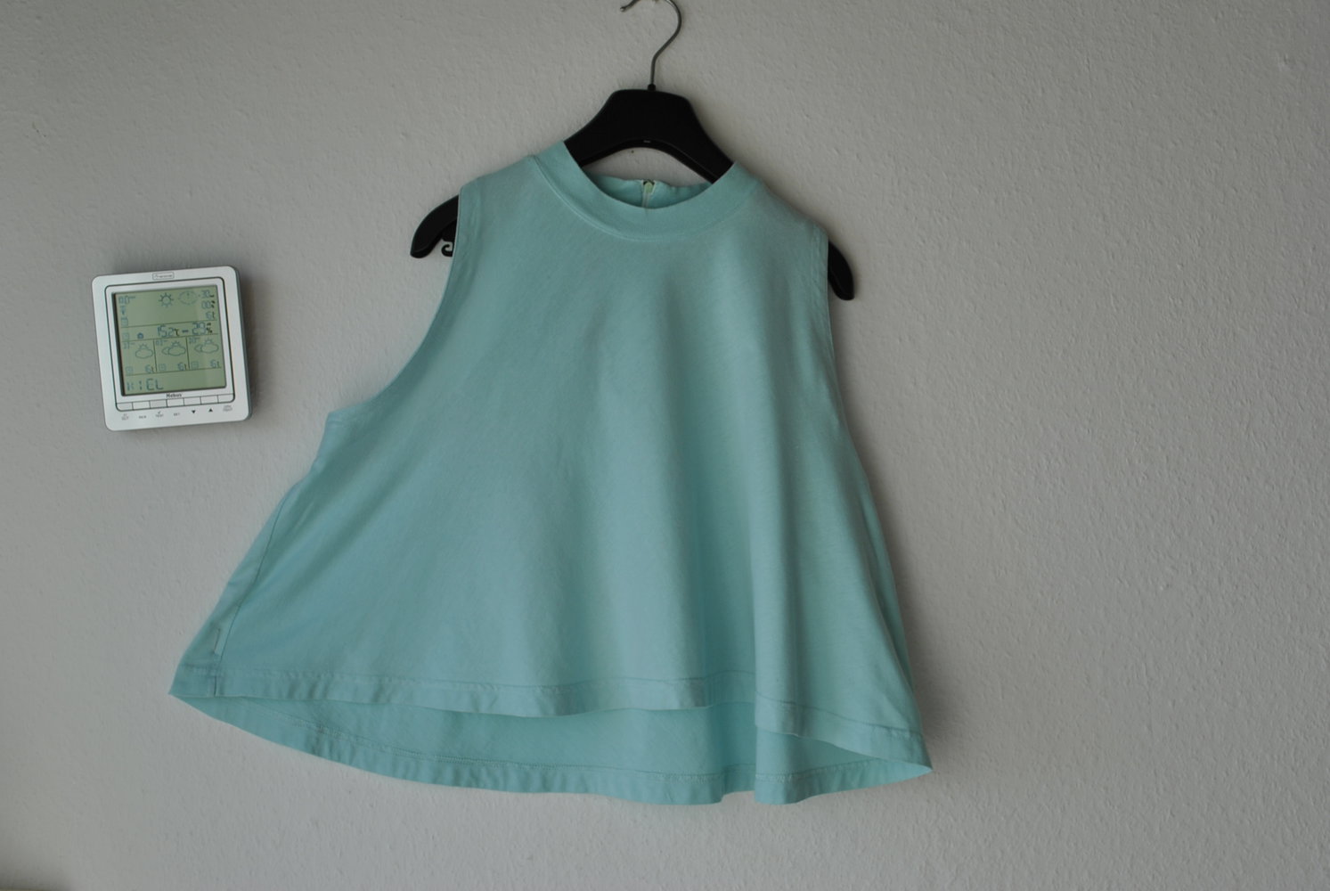 Shirt crop Top weit mit Stehkragen kurz Gr.M 38-40 oversize