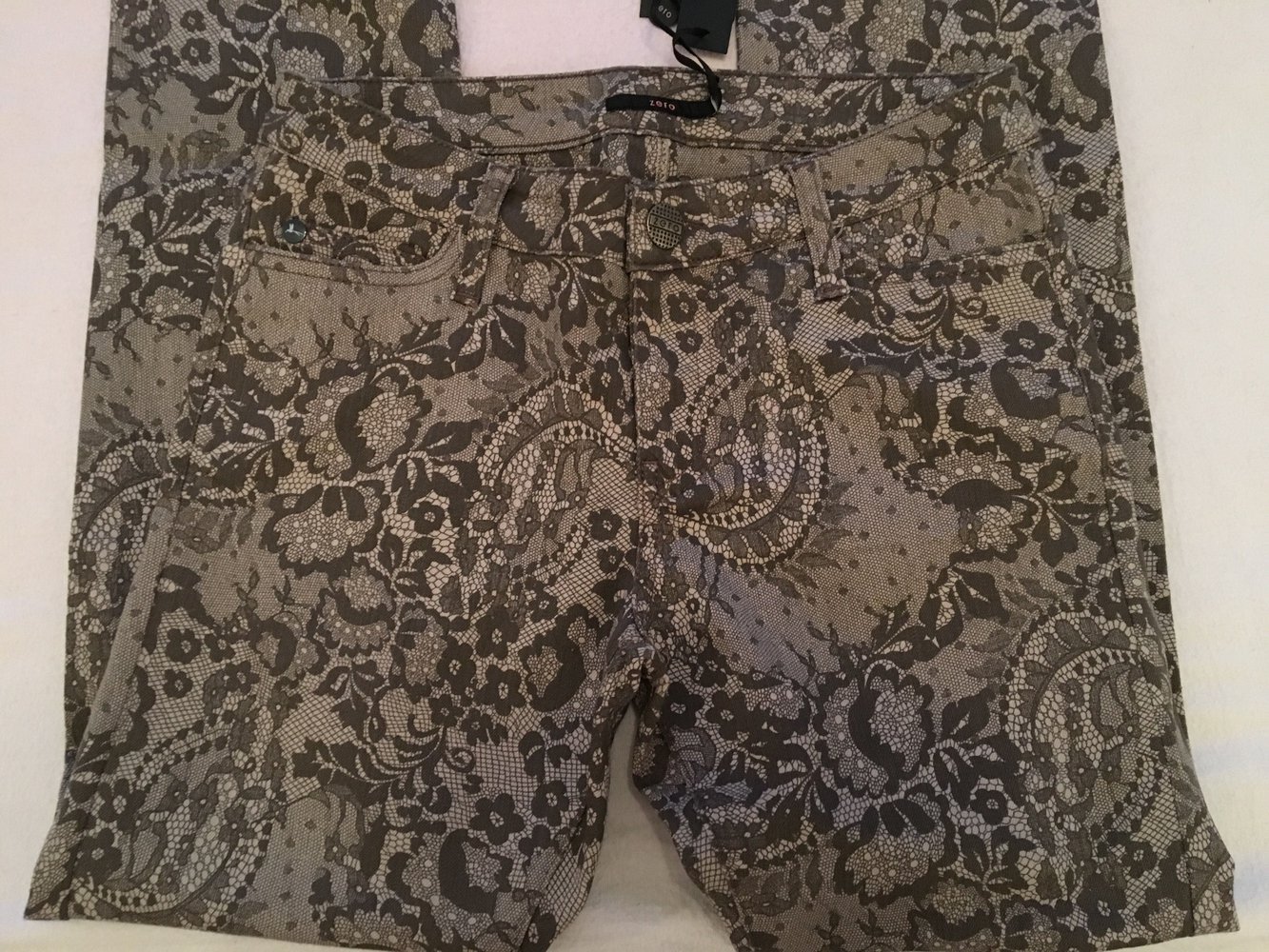 Zero Hose Röhre Mit Muster