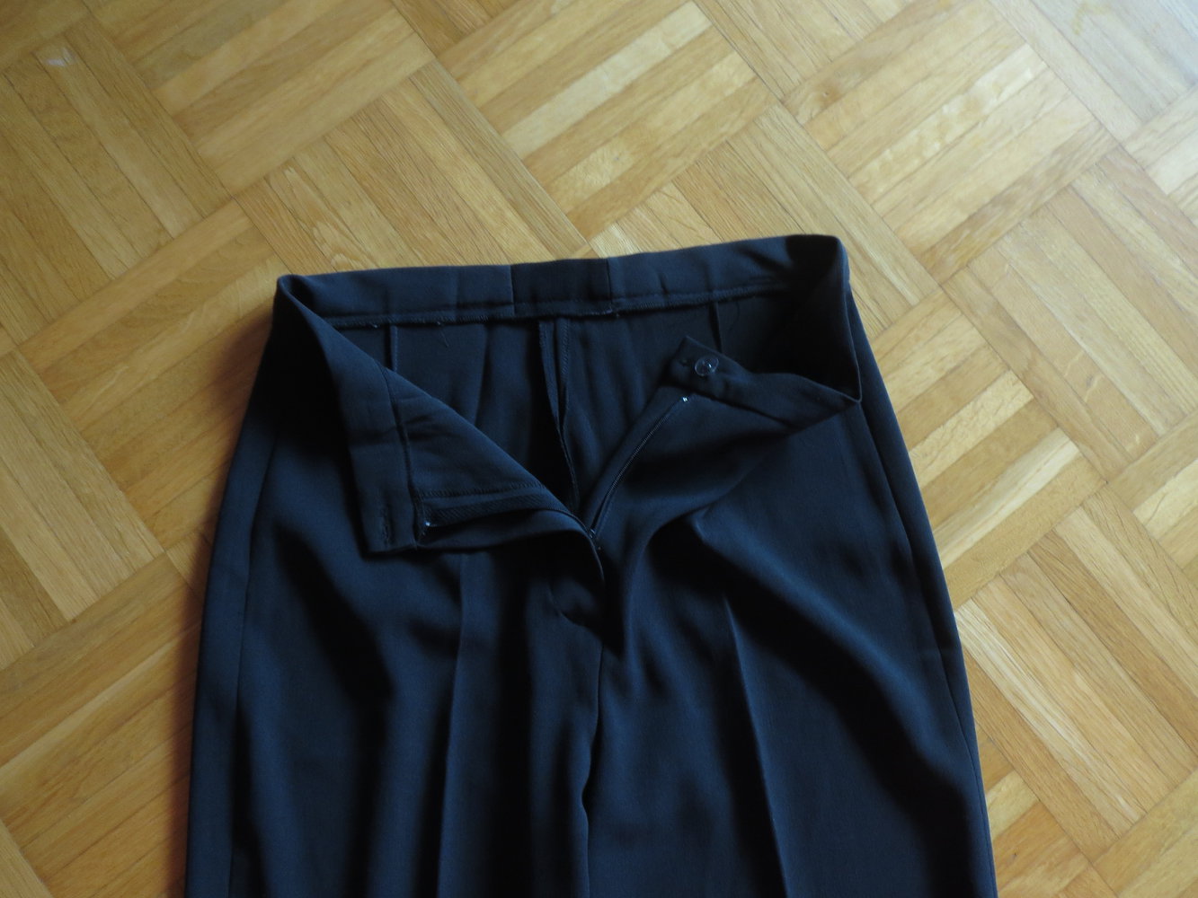 Hose, Stoffhose, Gr.36/38, schwarz