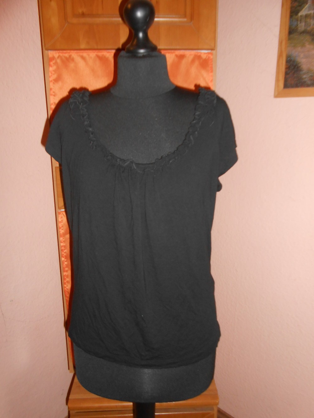 T-Shirt schwarz H&M S