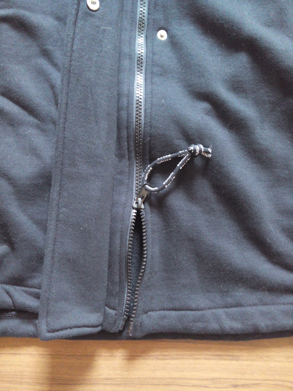 Bench Mantel Sweatmantel schwarz Gr.S