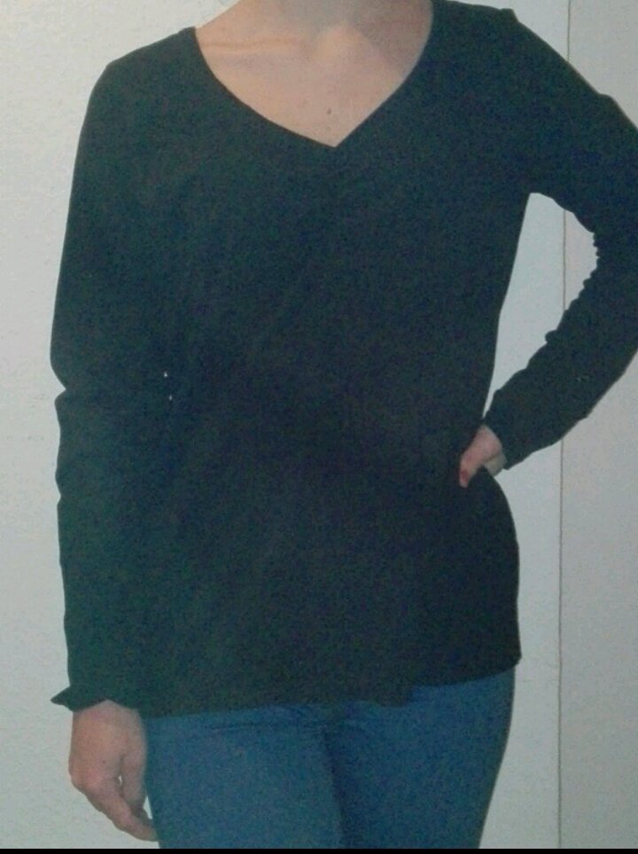 Damen Langarm Shirt Gr. 46