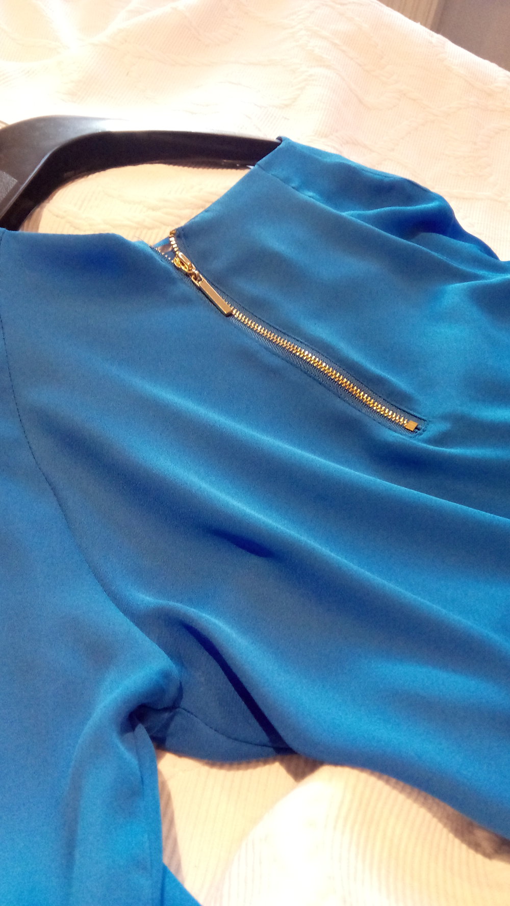 Blaue Bluse/Blusenshirt