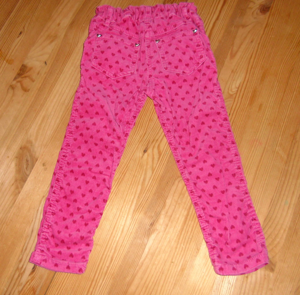 TU/engl.- zuckersüße Feincordhose .2-3y 92/98  