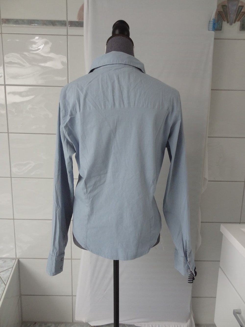 Hellblaue/ türkise Bluse von Vero Moda 36/38
