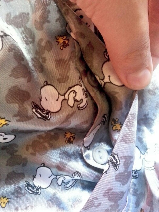 Snoopy Boxershorts silbergrau XL