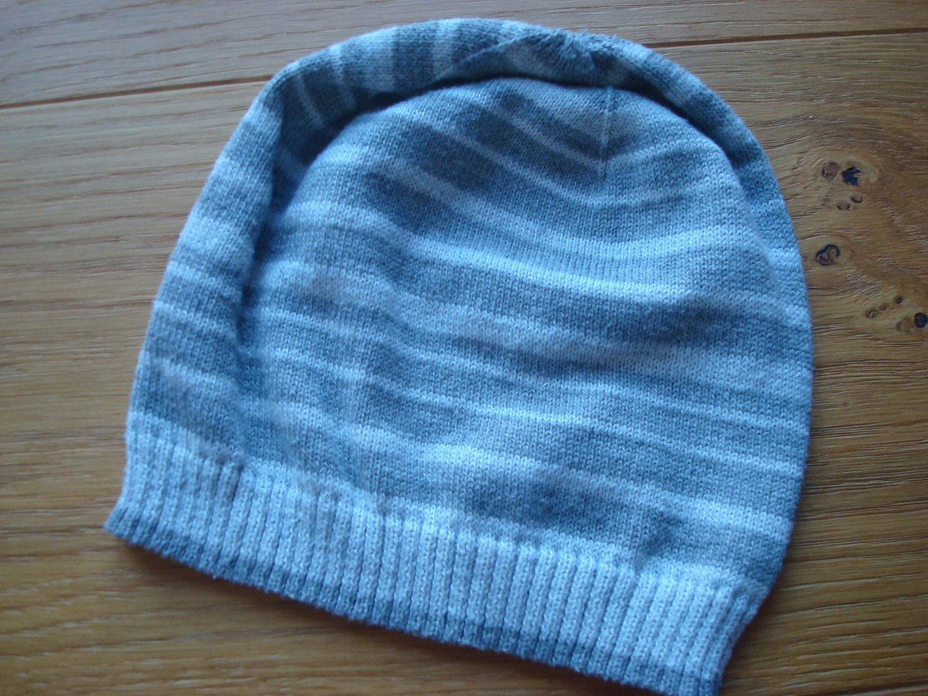 Mütze, Strickmütze, Beanie Grau KU 39