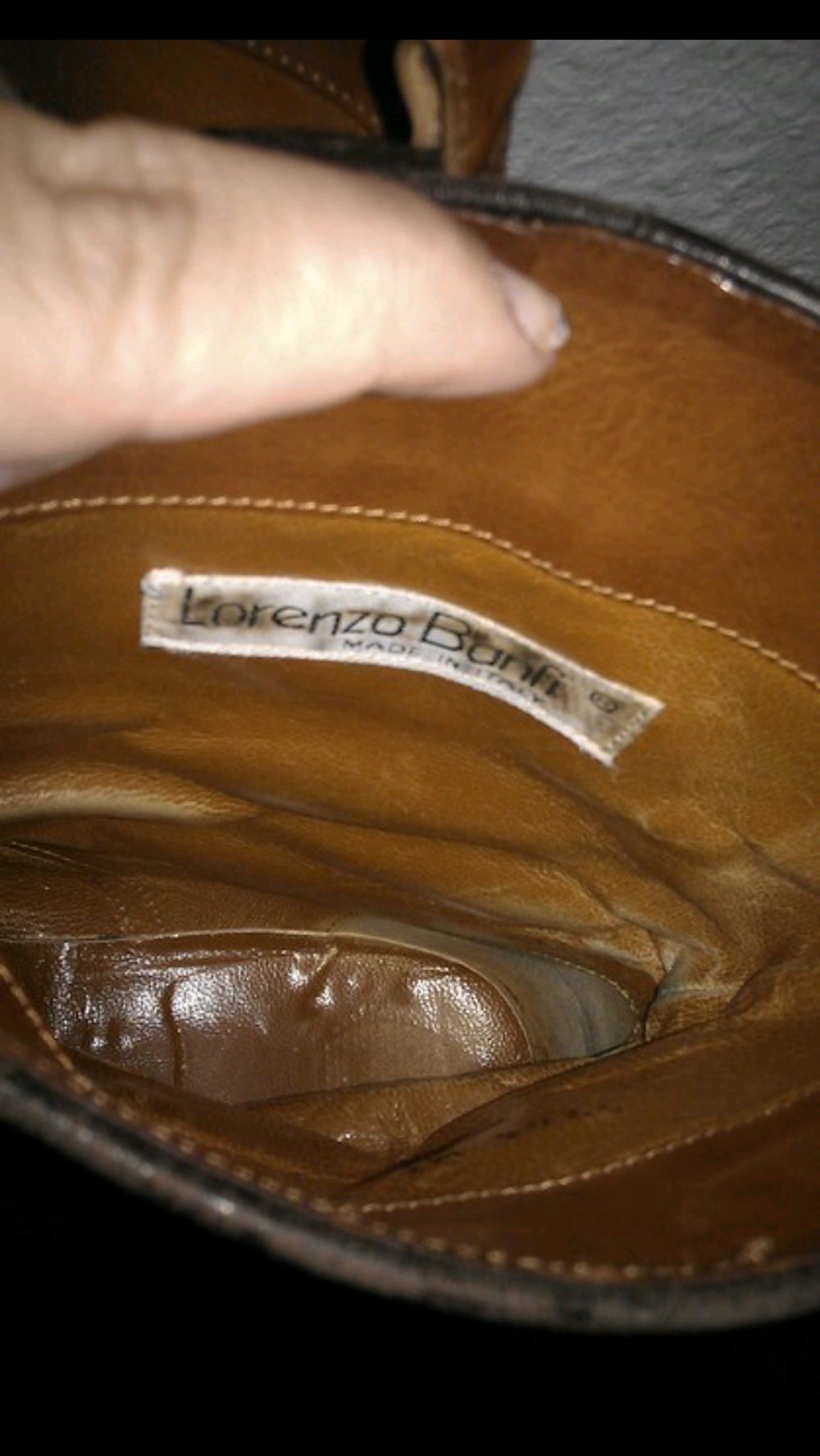 Lorenzo Bonfi hochwertiger Lederstiefel