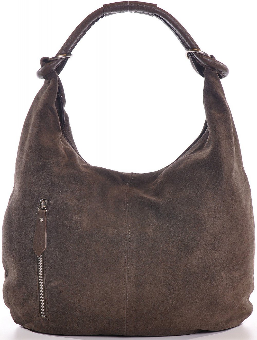 Ledertasche Hobo Bag neu Wildleder