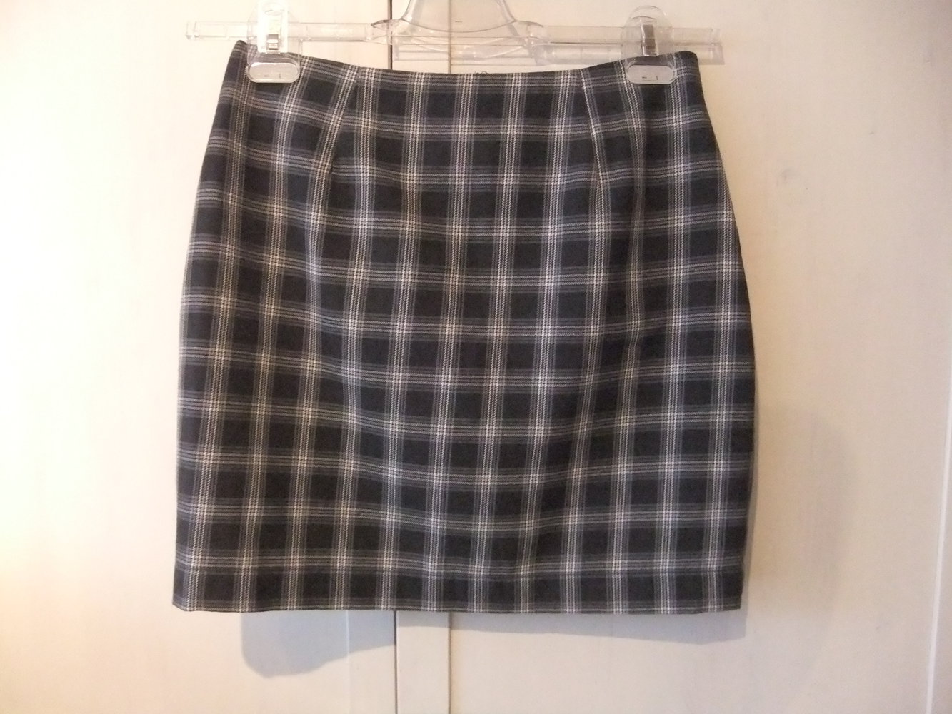 karierter Damen Business Rock von H&M Gr. 38 S 