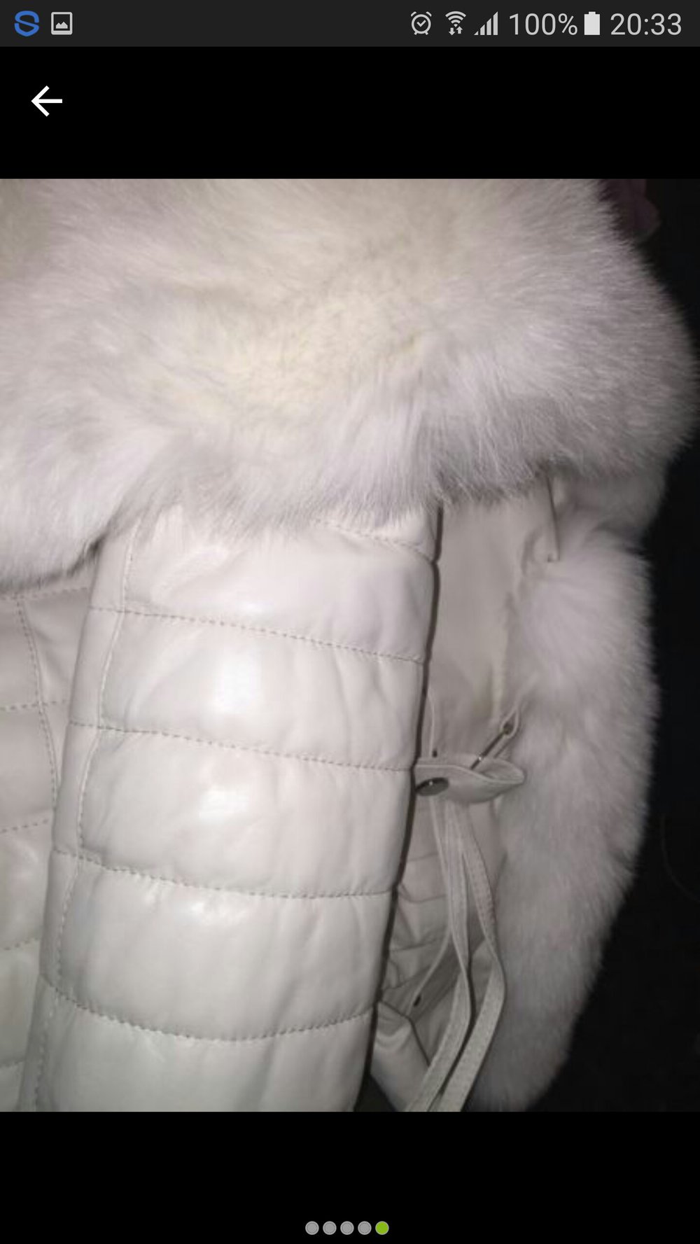 Lederjacke pelzjacke neu fuchs 