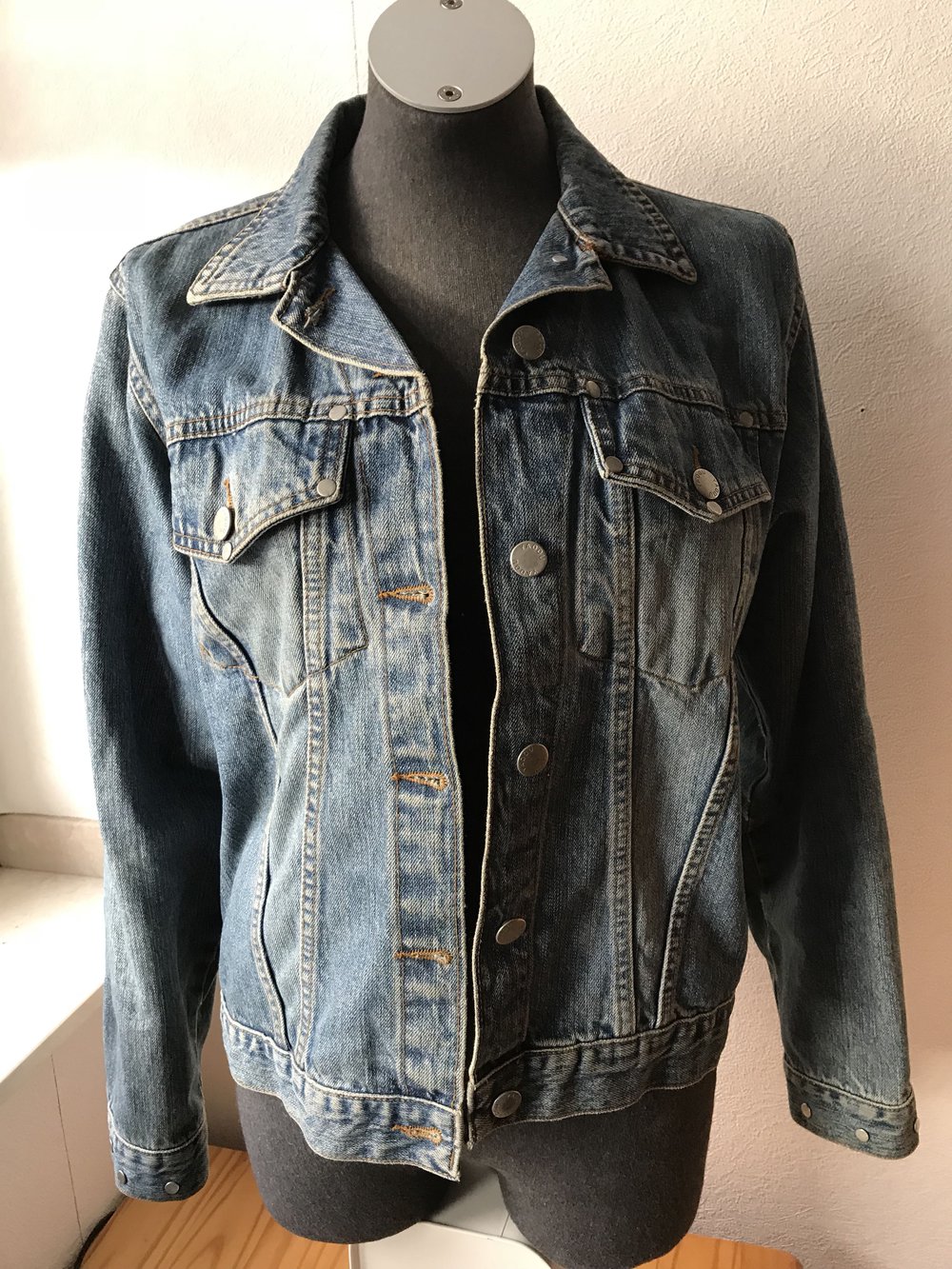 Oversized Jeansjacke