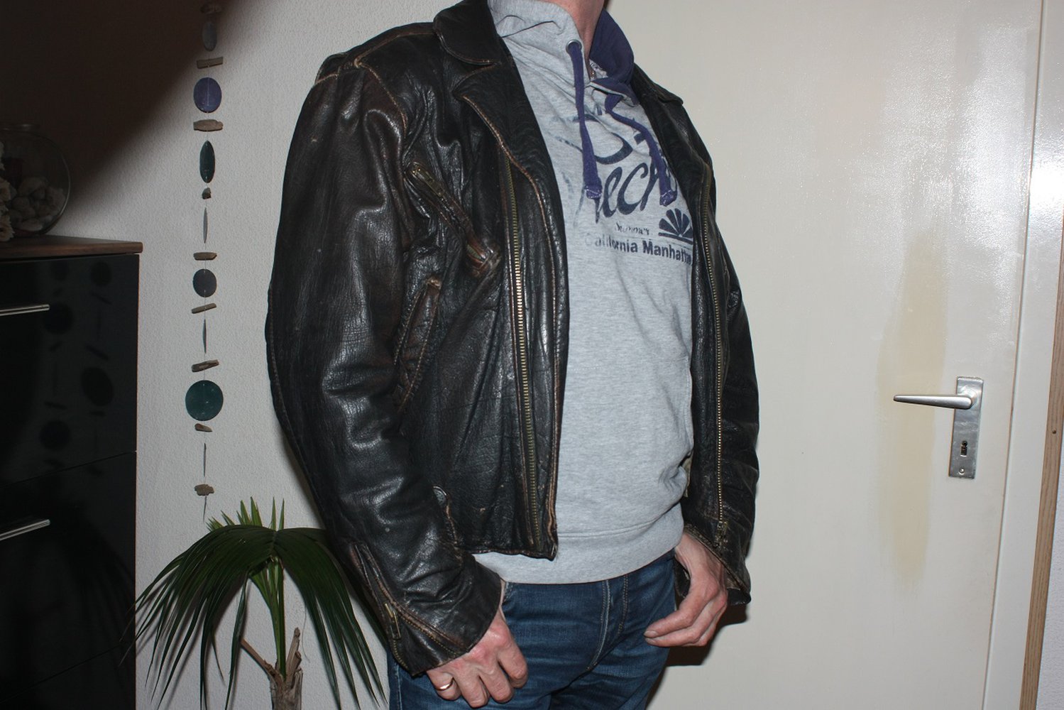 Lederjacke Itinerance, Gr. M, Rat Style