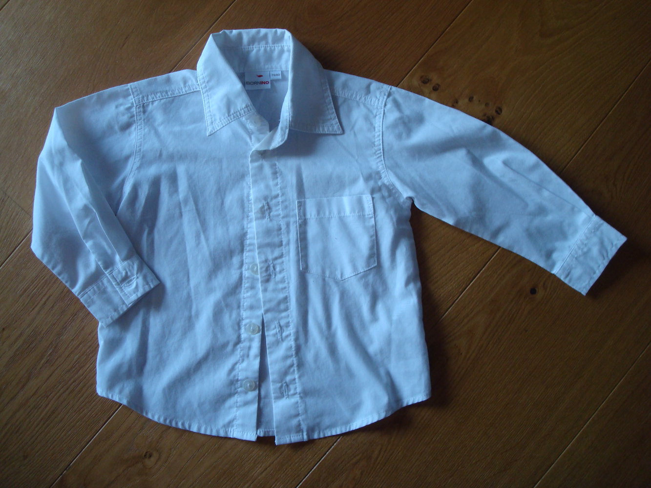 weißes Hemd Gr. 74/80