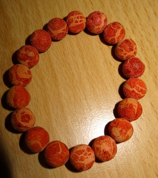 Interessantes Armband - orange - 