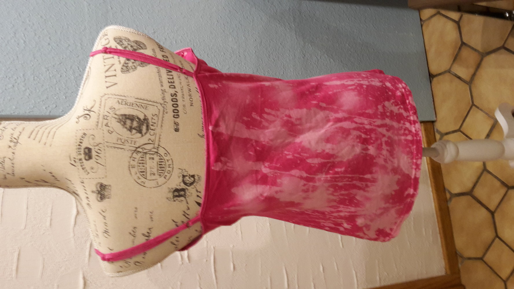 Baltic Spaghetti Top rosa pink M