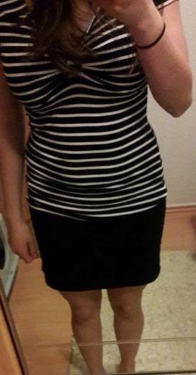 schwarzer dicker Rock