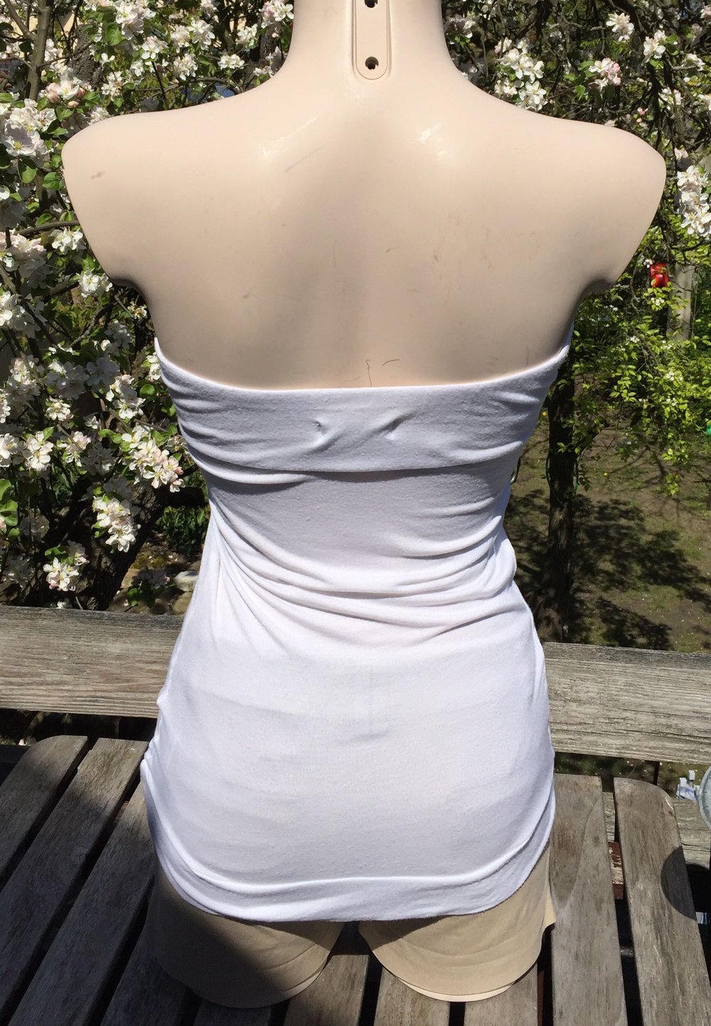 SPANKY Tubetop TOP weiß Gr. S