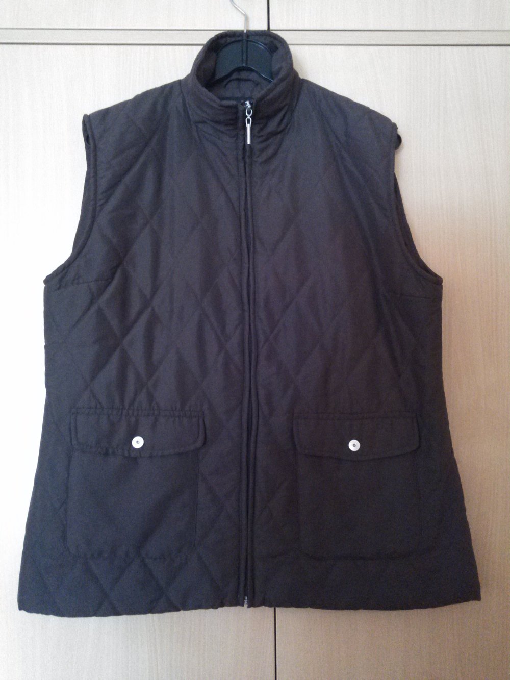 Schöne braune sportive Weste von Authentic Clothing Company Gr. XL