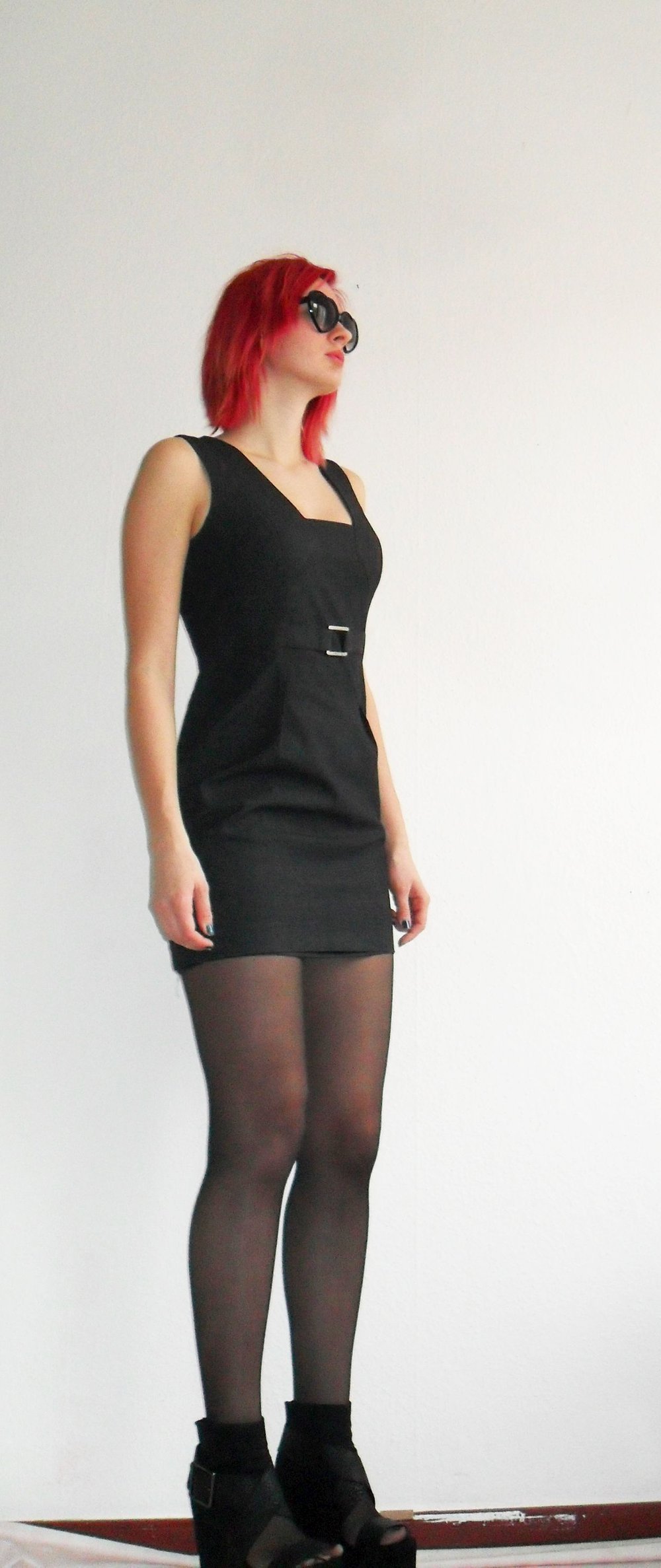 Elegantes retro Etuikleid Gr. 38 40 NEXT Business Moneypenny Pinup ärmellos