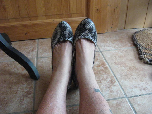 *** Pumps in Schlangen Optik ***