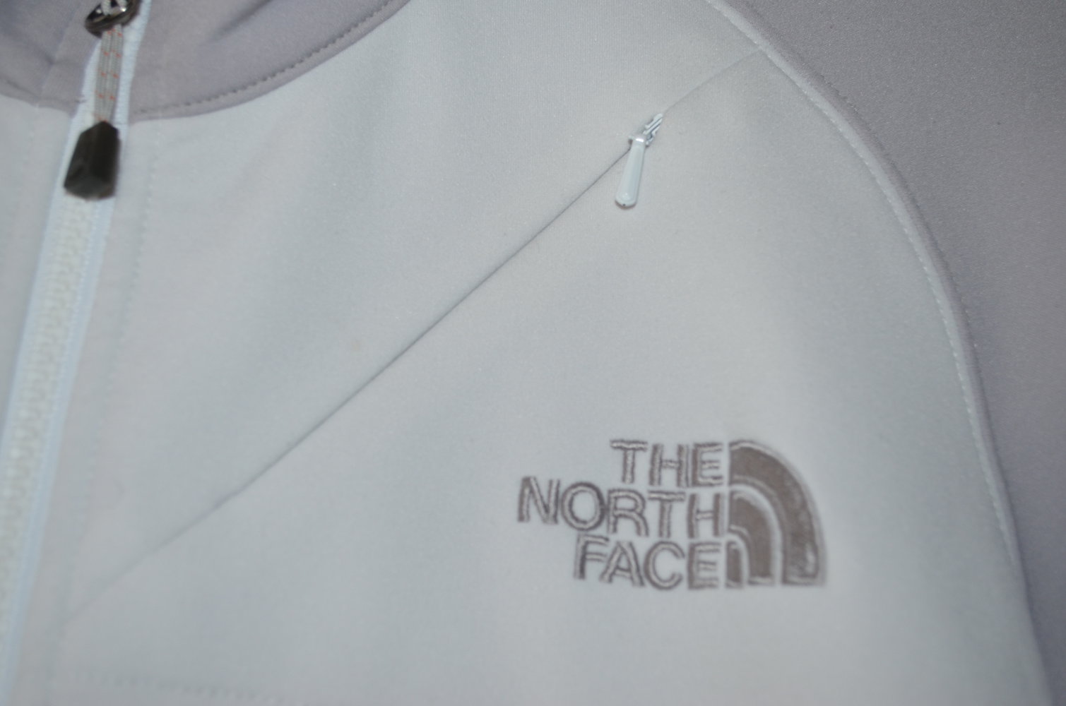 weiße Fleecejacke The North Face