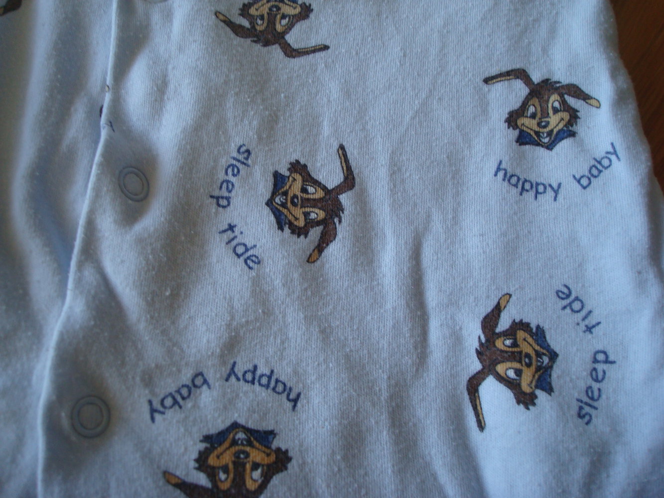 Schlafanzug für Jungen, Einteiler mit Füßen Gr. 62/68