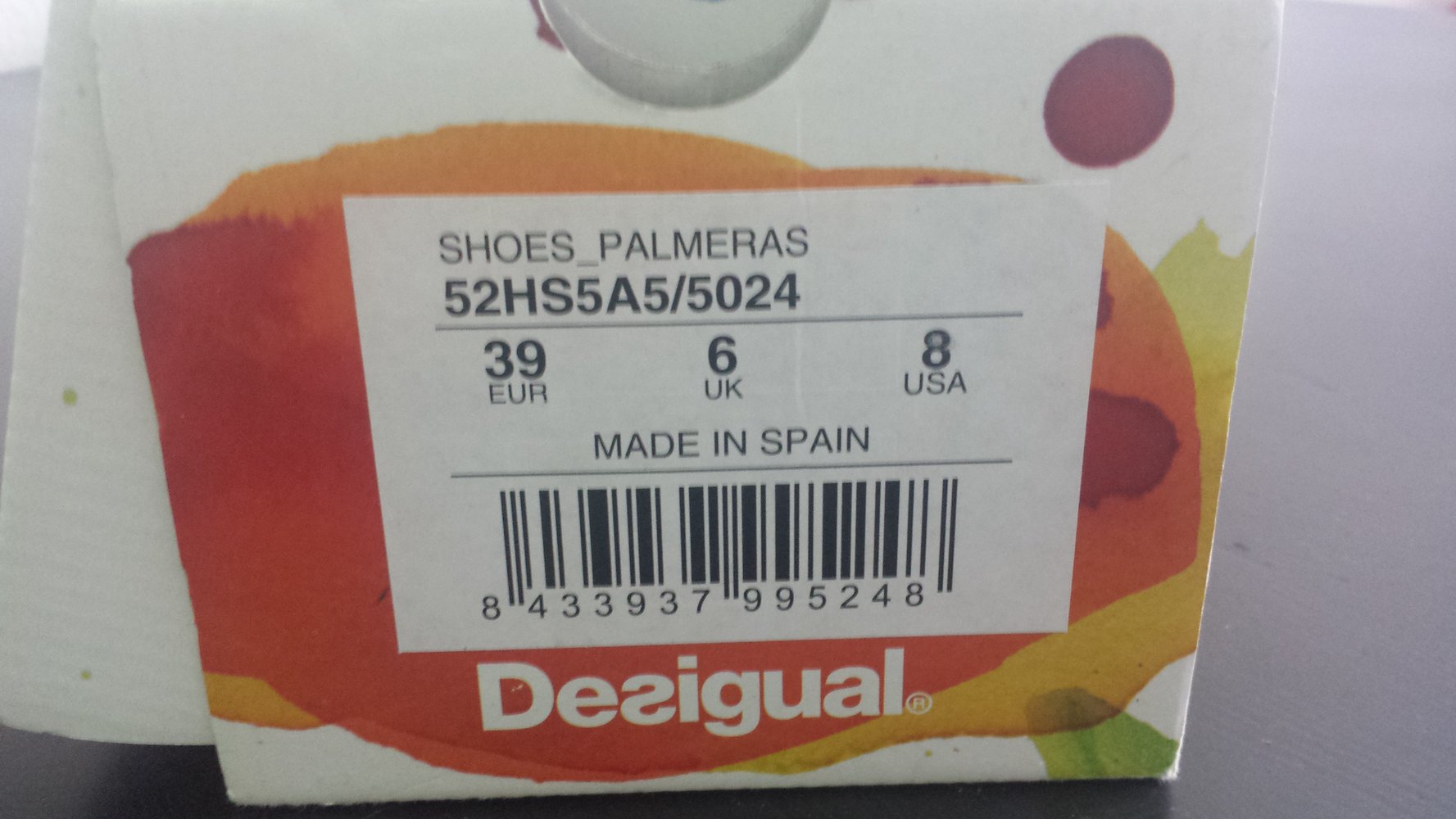 DESIGUAL Sommer Sandalen /  Größe 39