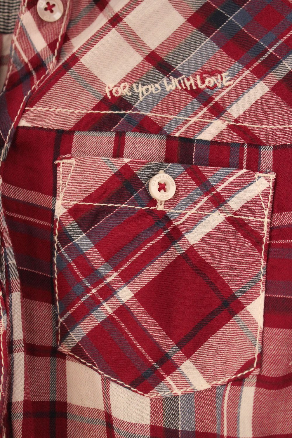 Sehr schöne Bluse /Hemdbluse, QS S.Oliver, 38, Karo, lila, rot, blau, weiß