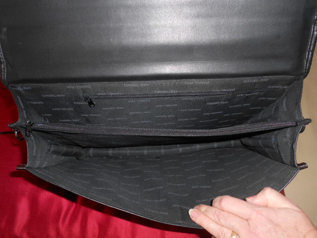 Daniel Ray - schwarze Aktentasche