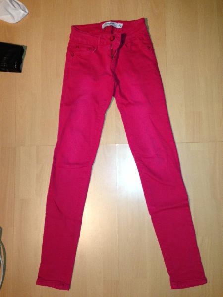 Hose Jeans Rot W25 