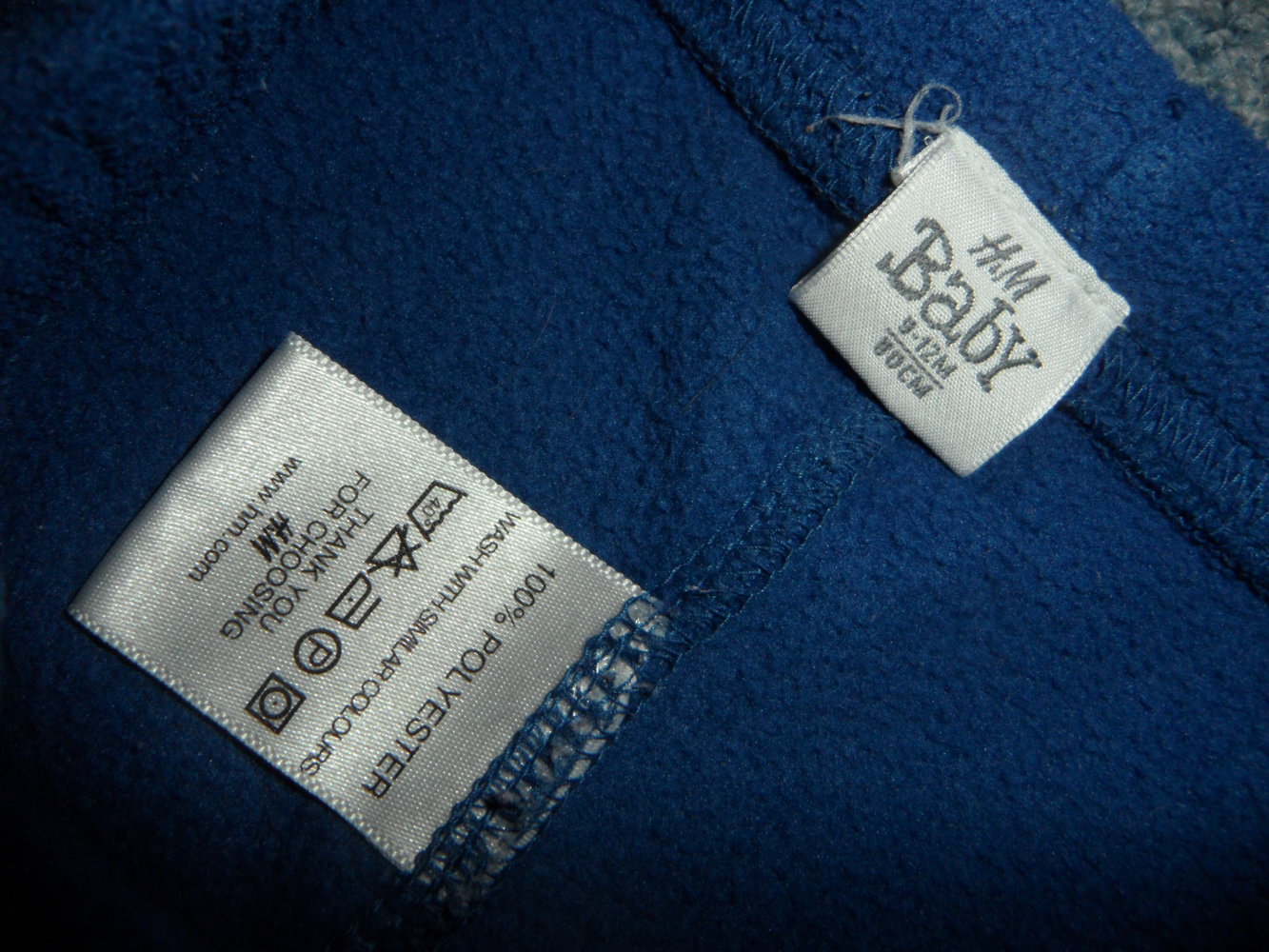 H&M tolle Fleecehose Gr. 74/80